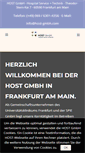 Mobile Screenshot of host-gmbh.com